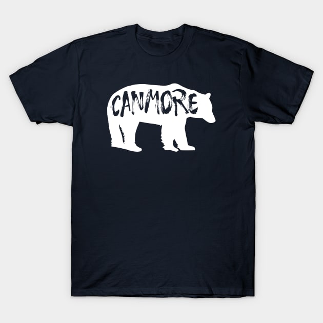 Canmore Alberta Bear T-Shirt by esskay1000